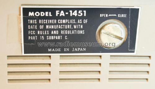 Cadet 14 Transistor AM-FM FA-1451; Kowa Company Ltd.; (ID = 1259166) Radio