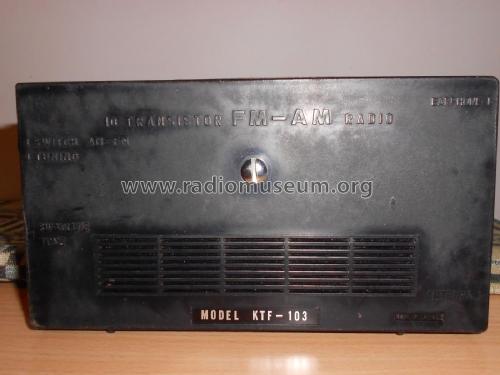 FM/AM KTF-103; Kowa Company Ltd.; (ID = 2306665) Radio