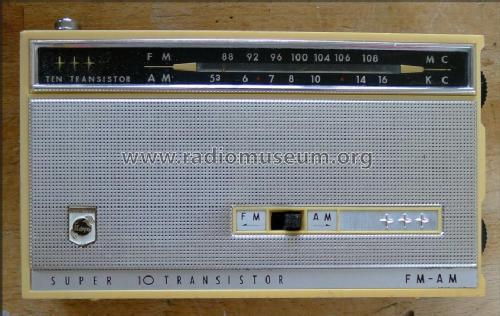 Super 10 Transistor FM-AM KTR-1022; Koyo Denki Co. Ltd.; (ID = 2258206) Radio