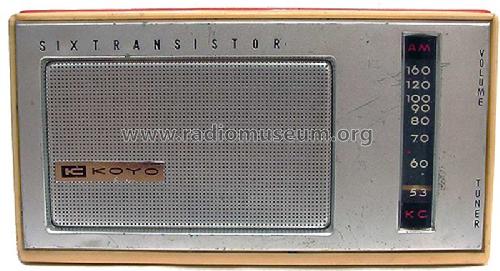 Six Transistor ; Koyo Denki Co. Ltd.; (ID = 912368) Radio