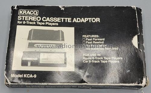 Stereo Cassette Adaptor KCA-9; Kraco Enterprises (ID = 2881979) R-Player