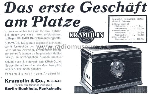 57W; Kramolin; München (ID = 1513338) Radio