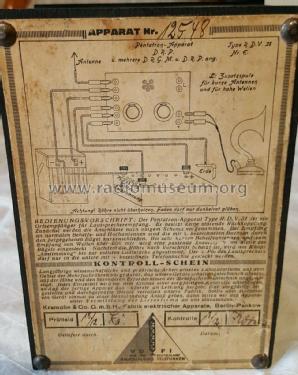 Pentatron RDV31; Kramolin; München (ID = 1912762) Radio