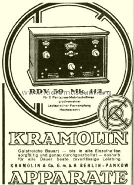 Pentatron RDV39; Kramolin; München (ID = 1610688) Radio