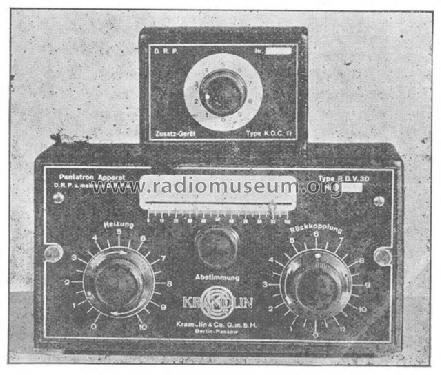 Zusatzgerät KDC 11; Kramolin; München (ID = 579683) Adapter