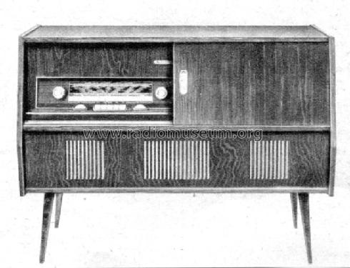 Mono-Musiktruhe Rondova 10R; Krechlok KG, W.; (ID = 87622) Radio