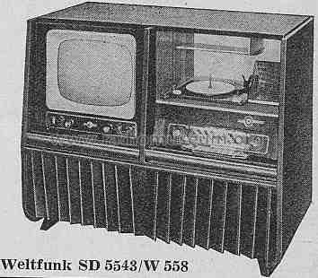 SD5543/W558; Krefft AG, W.; (ID = 313270) TV-Radio