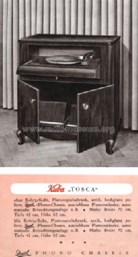 Tosca 50; Krefft AG, W.; (ID = 727311) R-Player