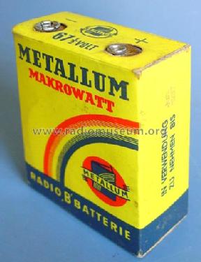 Metallum Makrowatt 67,5V ; Kremenezky, Johann (ID = 132026) Aliment.