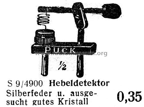 Aufsteckdetektor Puck; Kretzschmar, Max, (ID = 1573639) Radio part