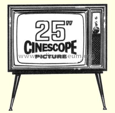 Cinescope Fineline Lowboy T103 Ch= 79-16B; Kriesler Radio (ID = 2490199) Fernseh-E