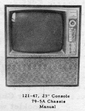 Console Grand 121-47 Ch= 79-5A; Kriesler Radio (ID = 2202830) Televisore