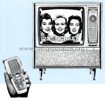 Triple Throat Console Super Fringe 121-40T Ch= 79-5; Kriesler Radio (ID = 2683704) Television