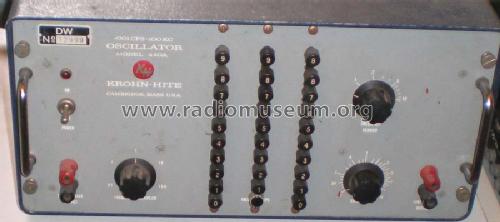 Function Generator 440A; Krohn-Hite Corp.; (ID = 1668651) Equipment