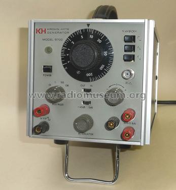 Function Generator 5700; Krohn-Hite Corp.; (ID = 2234268) Equipment