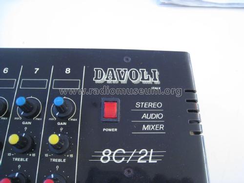 Davoli Stereo Audio Mixer 8C/2L; Krundaal Davoli; (ID = 2087064) Ampl/Mixer