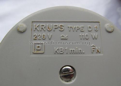 Kaffeemühle D8; Krups GmbH; Solingen (ID = 2948286) Household Appliance