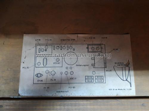 Fernseh-Standgerät - Super-Electronic 1021 SE - Imperial FS-Chassis Ch= 1021; Kuba Kuba-Imperial, (ID = 2837194) Fernseh-E