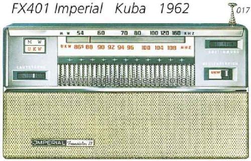 FX401; Kuba Kuba-Imperial, (ID = 1890) Radio
