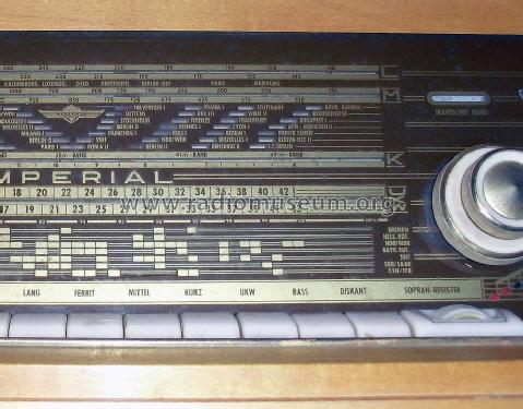 Stereo-Konzerttruhe Tango Imperial Chassis Vollstereo 609; Kuba Kuba-Imperial, (ID = 920761) Radio