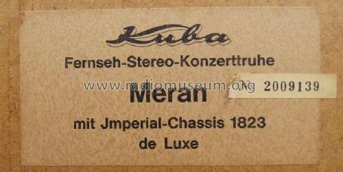 Meran Ch= 664 & 1823; Kuba Kuba-Imperial, (ID = 1761678) TV Radio