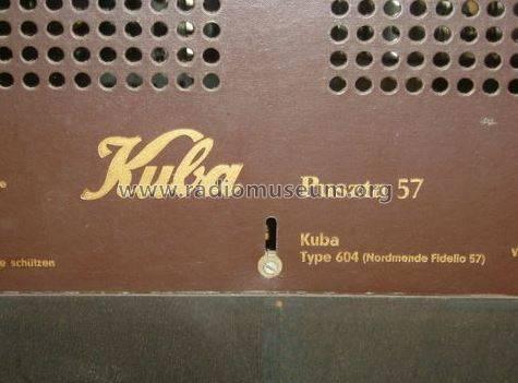 Puszta 57 Ch= 604 = Fidelio 57; Kuba Kuba-Imperial, (ID = 1513713) Radio