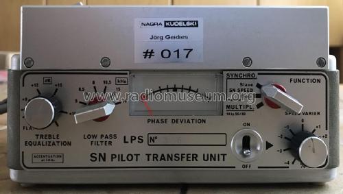 Nagra SN Pilot Transfer Unit LPS; Kudelski SA; (ID = 2122637) Diverses