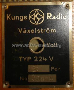 224V; Kungs Brand; (ID = 2633512) Radio