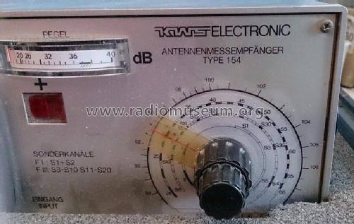 Antennenmessempfänger Type 154; KWS-Electronic GmbH, (ID = 1666247) Equipment