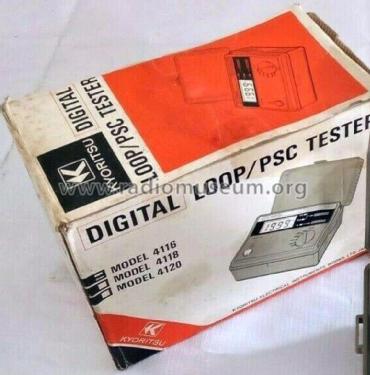 Digital Loop/PSC Tester 4116 ; Kyoritsu Electrical (ID = 2919624) Equipment