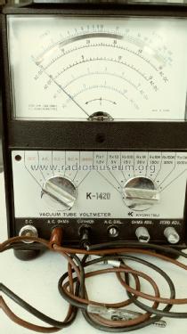 Vacuum Tube Voltmeter K-1420; Kyoritsu Electrical (ID = 2582800) Equipment
