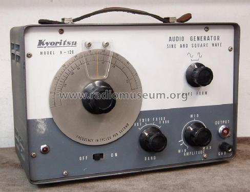 Audio Generator K-128; Kyoritsu Electrical (ID = 324099) Equipment