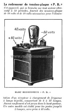 Bloc redresseur de tension-plaque ; La Construction (ID = 2584380) Power-S