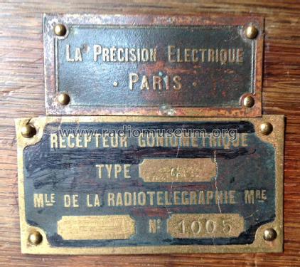 Récepteur goniométrique Type G ; La Précision (ID = 2027259) mod-pre26