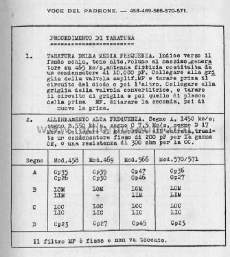 566 ; La Voce del Padrone; (ID = 2461978) Radio