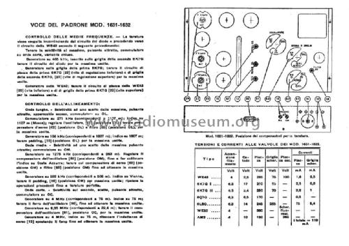 Marconi 1631; La Voce del Padrone; (ID = 2460211) Radio