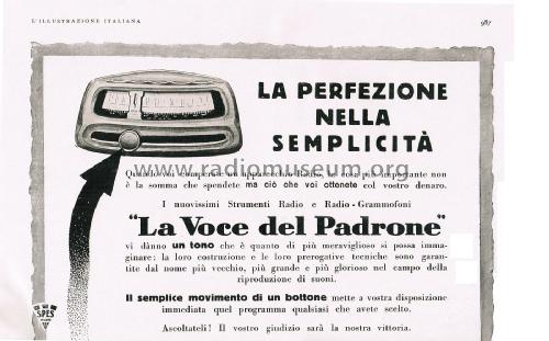 Radiofonografo R. E. 75; La Voce del Padrone; (ID = 2794522) Radio