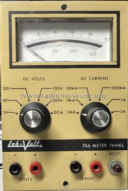 Meter Panel 766; Lab-Volt; (ID = 3116689) Equipment