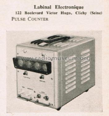 Pulse Counter 4TN; Labinal Electronique (ID = 2762786) Equipment