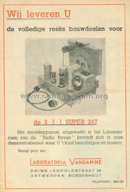 247; Laboratoria Vandamme (ID = 1984839) Kit