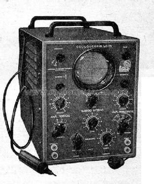 Osciloscopio LE-19; Estrada, Janzer; (ID = 320839) Equipment