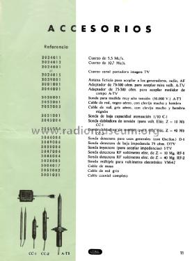 Sonda HF CC-1; LME Laboratorio de (ID = 742981) Equipment