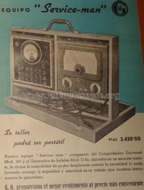 Service-man ; Laboratorios Radio (ID = 2907970) Equipment