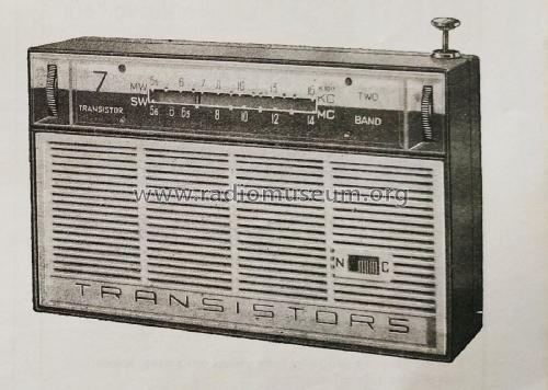 7 Transistor Two Band L88; Lacora Fulton; (ID = 2777596) Radio