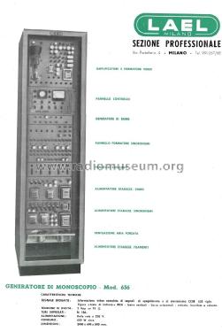 Generatore di Monoscopio 656; LAEL, Laboratori (ID = 3136532) Equipment