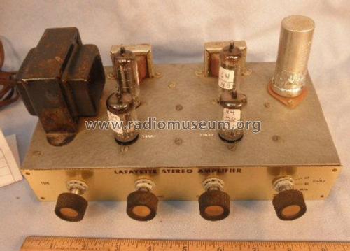 2 Channel Amplifier KT-126; Lafayette Radio & TV (ID = 1976825) Ampl/Mixer