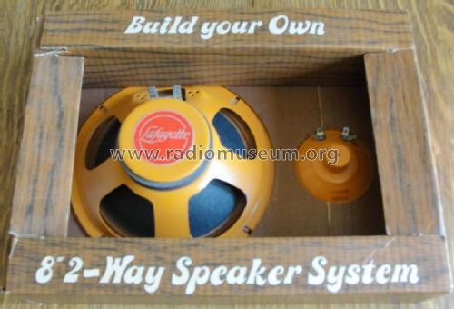 2-Way Speaker Kit 21-02044W; Lafayette Radio & TV (ID = 1234694) Kit