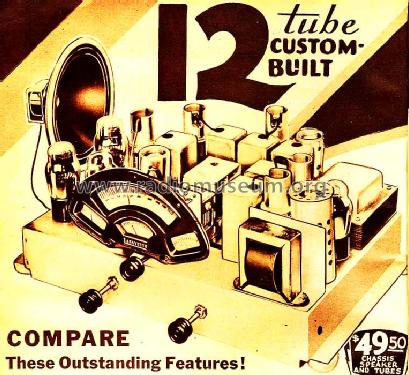 B-55 De Luxe, Custom Built; Lafayette Radio & TV (ID = 654388) Radio