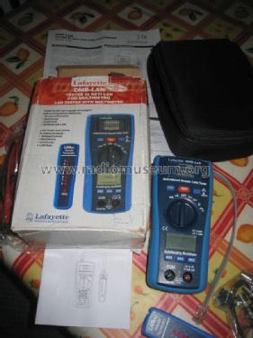 Lafayette Multi-Network Modular Cable Tester - AutoRanging Digital MultiMeter DMB-LAN; Marcucci; Milano (ID = 1756870) Equipment