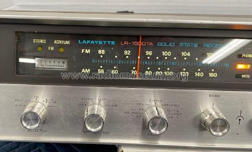 Solid State Receiver LR-1500TA; Lafayette Radio & TV (ID = 2967556) Radio